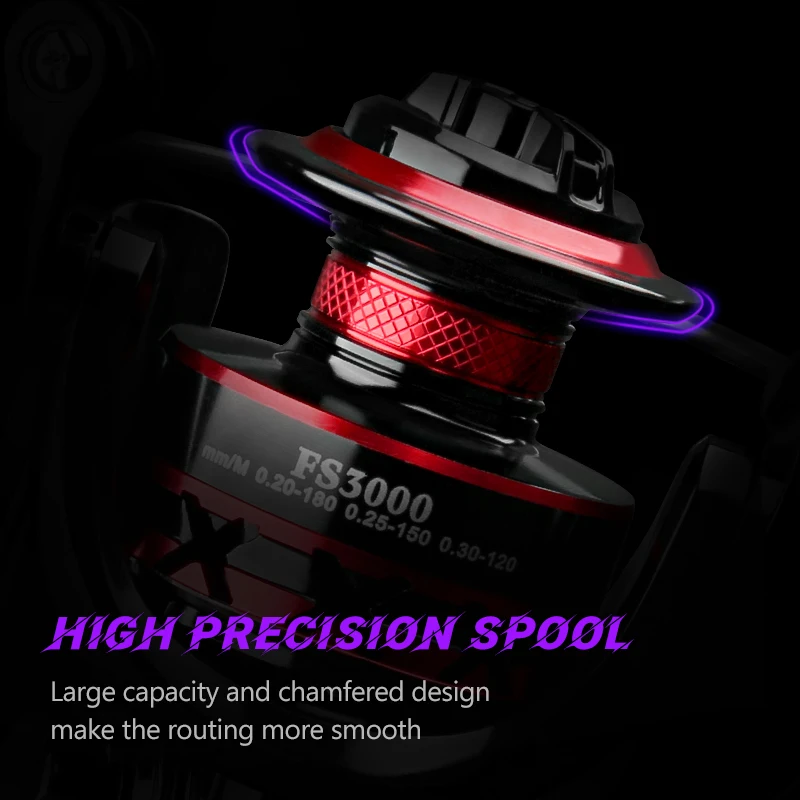 بكرة صيد دوارة DEUKIO 2000-700 - مراجعة Reel Drag Knob وسعره