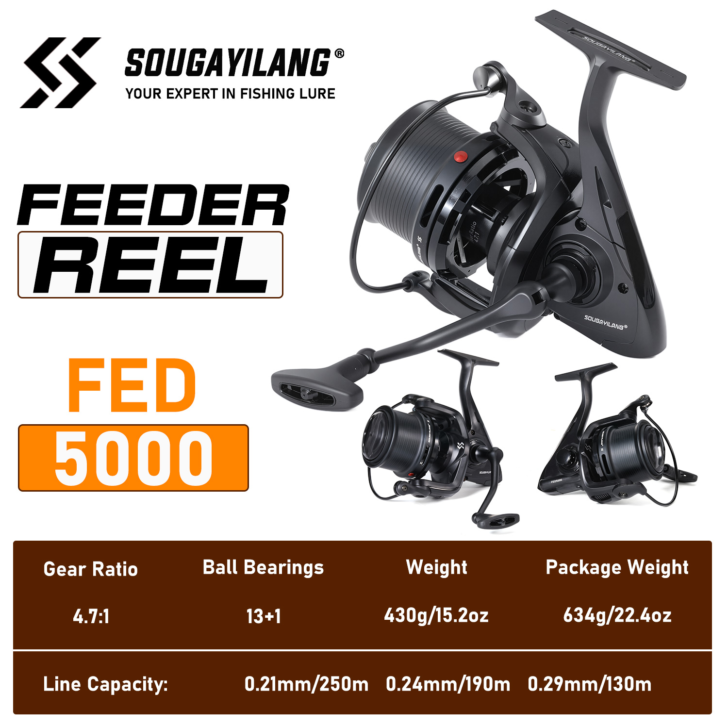 بكرة صيد احترافية من سوجاييلان - مراجعة Surf Reel وسعره